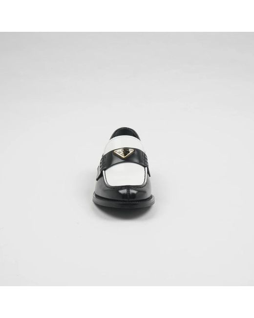 Prada Black Loafers