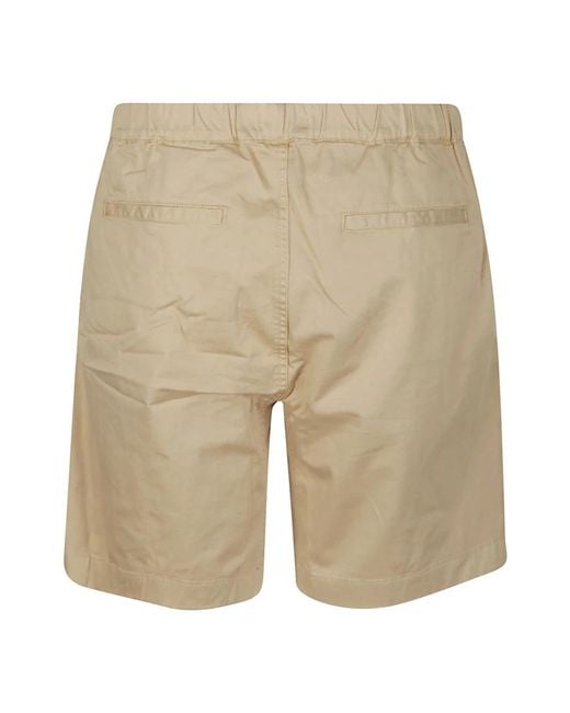 Woolrich Natural Casual Shorts for men