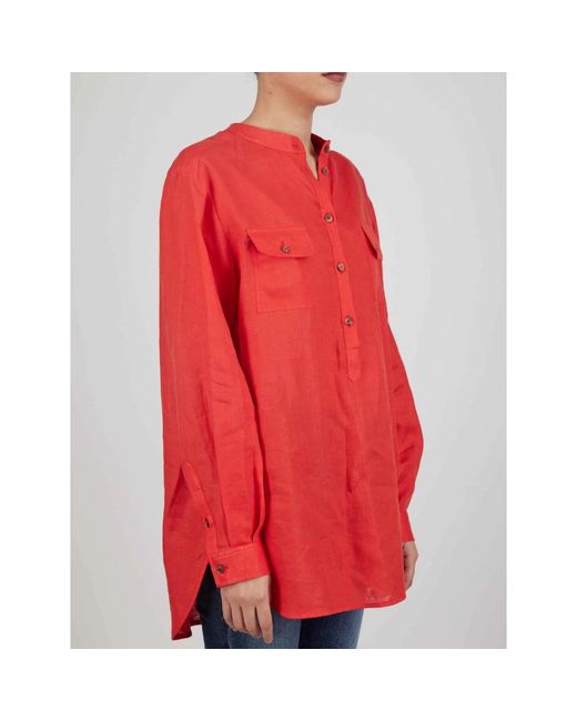 Kiton Red Casual Shirts for men