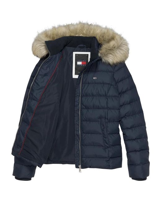Tommy Hilfiger Blue Down Jackets