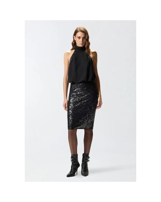 Pinko Black Midi Skirts