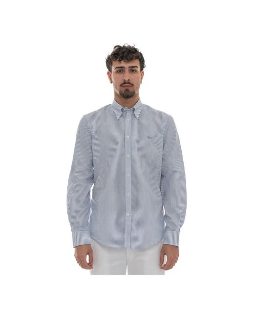 Harmont & Blaine Blue Casual Shirts for men