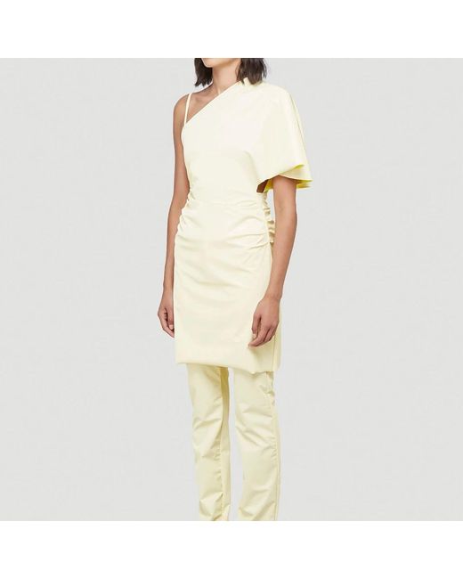 Maisie Wilen White Short Dresses