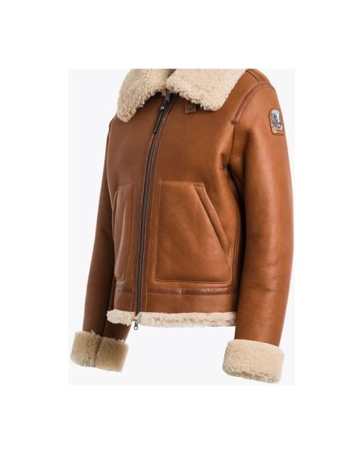 Parajumpers Faux Fur & Shearling Jackets in het Brown