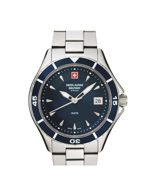 Swiss Alpine Military Metallic Watches