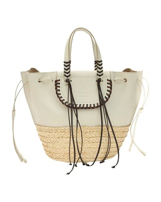 CUBA LAB Metallic Tote Bags