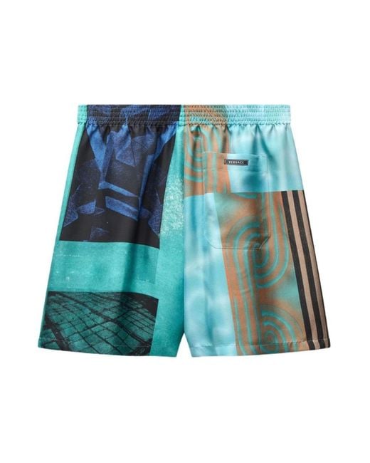 Versace Blue Beachwear for men