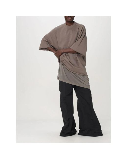 Rick Owens Brown Oversized Tops for men