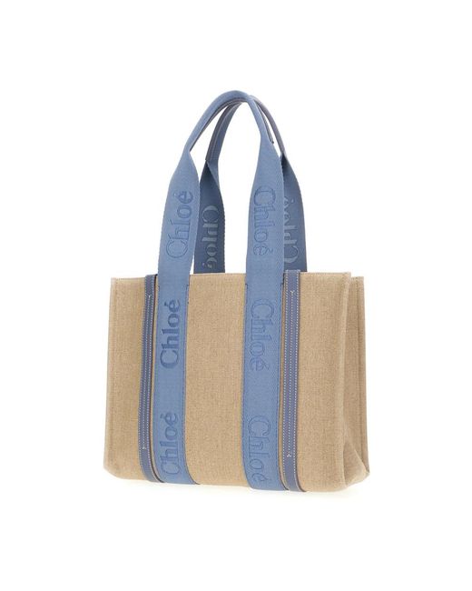 Chloé Blue Tote Bags