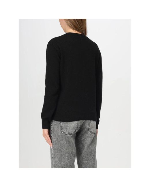 Mc2 Saint Barth Black Cashmere Knitwear
