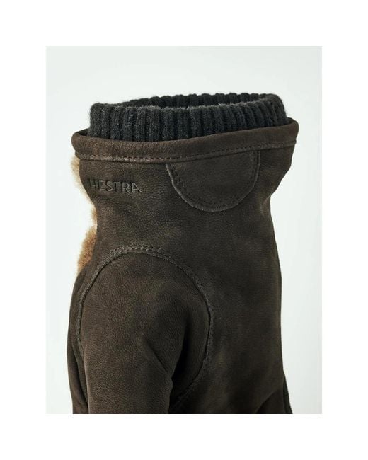 Hestra Brown Gloves