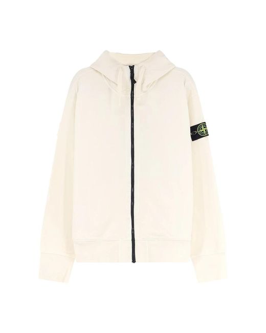 Stone Island Natural Zip-Throughs for men