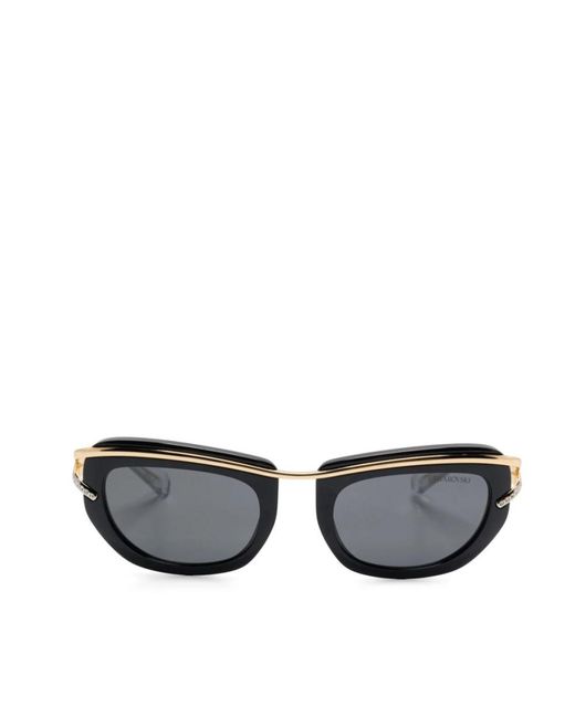 Swarovski Gray Sunglasses