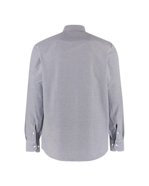 THE (Alphabet) Blue Casual Shirts for men