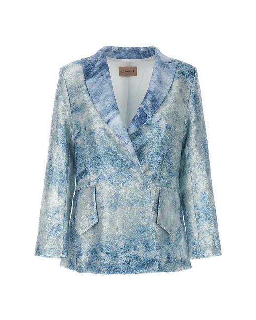 Le twins Como Blazer in het Blue