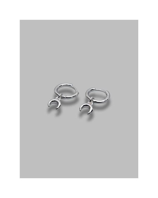 MARINE SERRE White Earrings