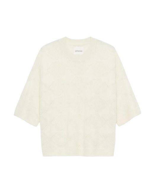 Alchemist De Pepper Sweater in het White