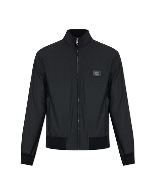Dolce & Gabbana Blue Light Jackets for men
