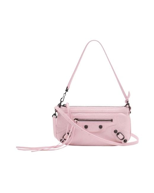 Balenciaga Pink Shoulder Bags