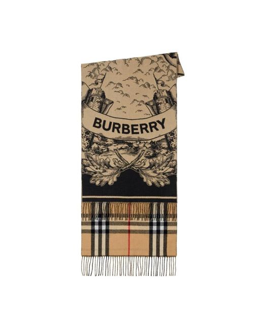 Burberry Natural Winter Scarves for men
