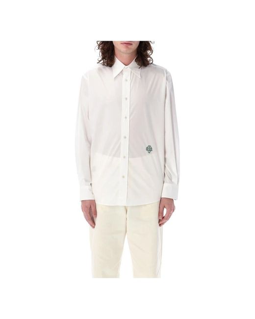 Bode White Casual Shirts for men