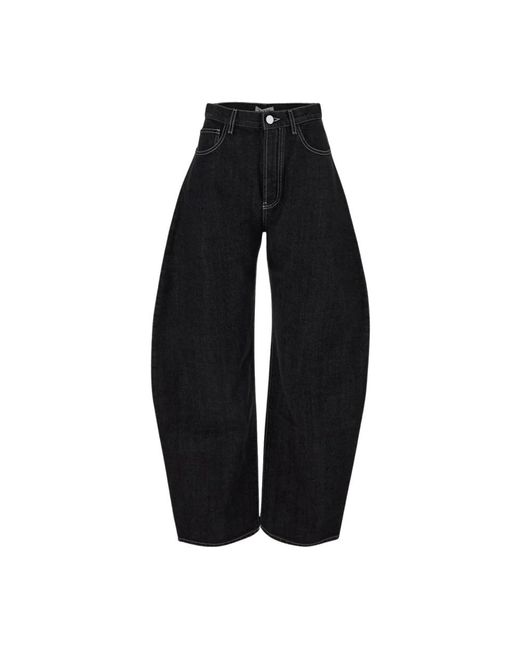 Jeans > loose-fit jeans Alaïa en coloris Black
