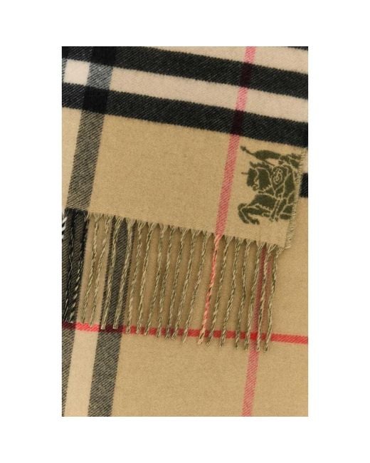 Burberry Green Winter Scarves