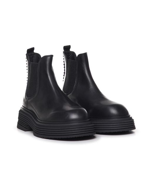 THE ANTIPODE Black Chelsea Boots for men