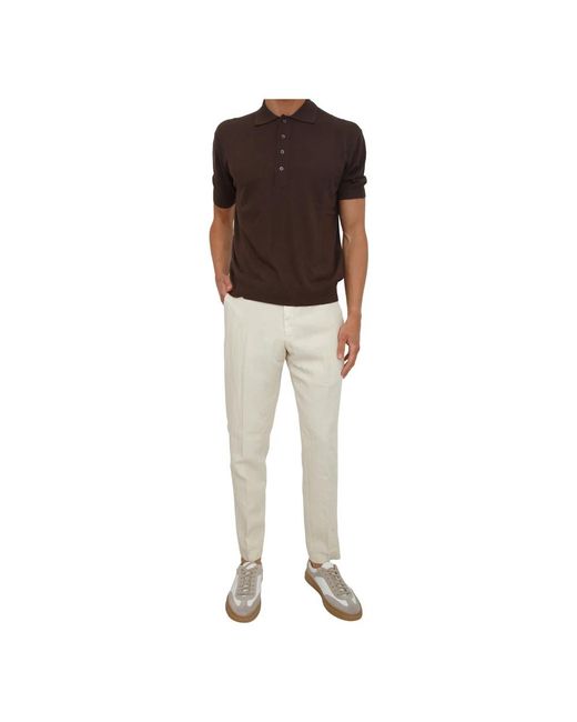 PT Torino Natural Slim-Fit Trousers for men