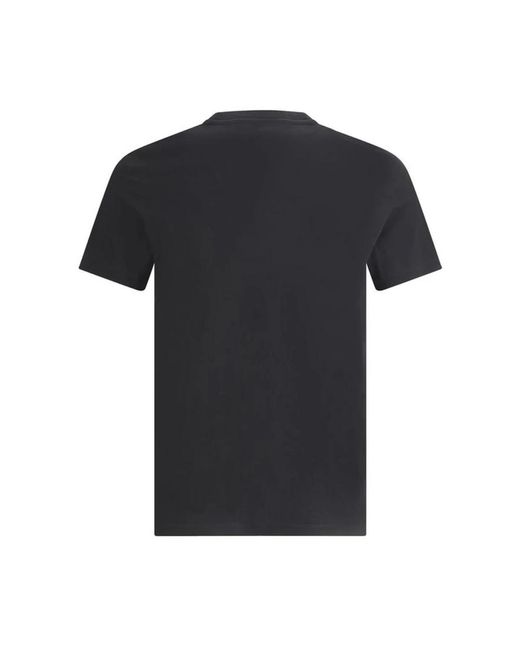 Versace Tops ,Zwart ,Katoen Medusa Logo Katoenen T-Shirt in het Black voor heren