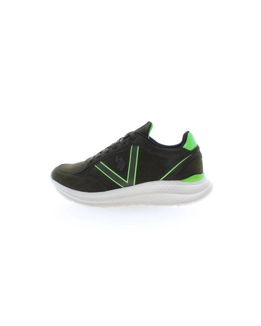 U.S. POLO ASSN. Green Sneakers for men