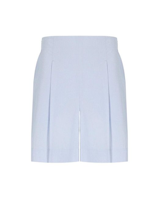 Max Mara Blue Casual Shorts