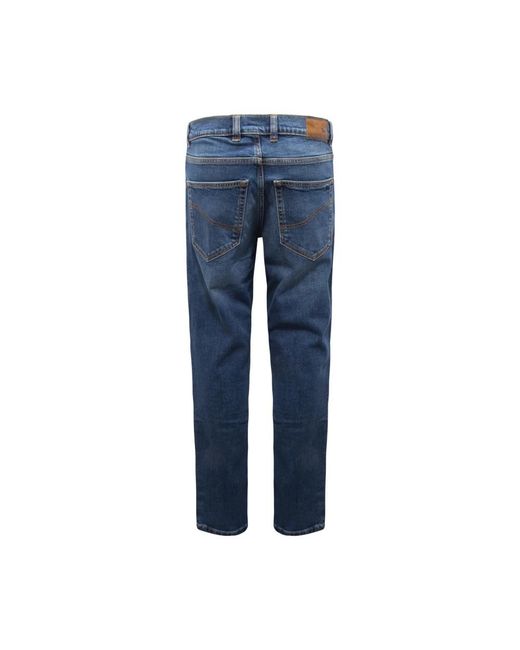 Harmont & Blaine Blue Slim Fit Jeans for men