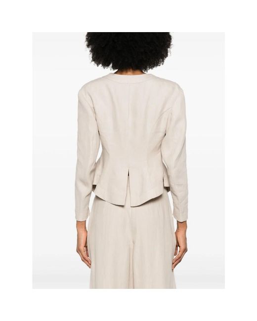 Giorgio Armani Natural Light Jackets