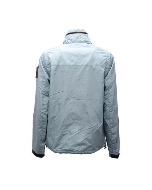 OUTHERE Blue Winter Jackets for men