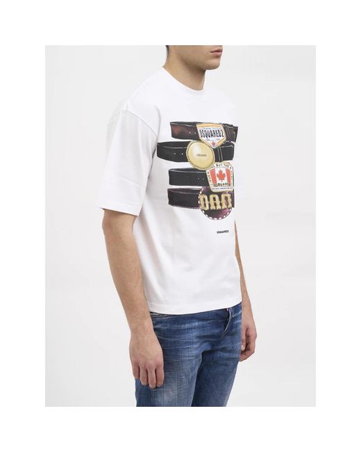 DSquared² Gray T-Shirts for men