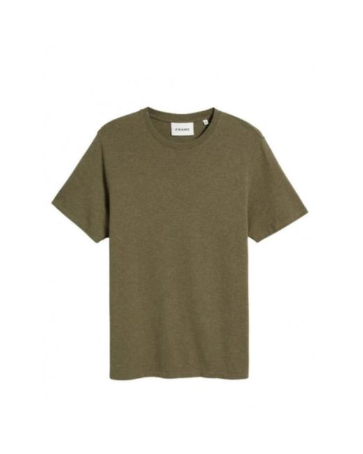 FRAME Green T-Shirts for men