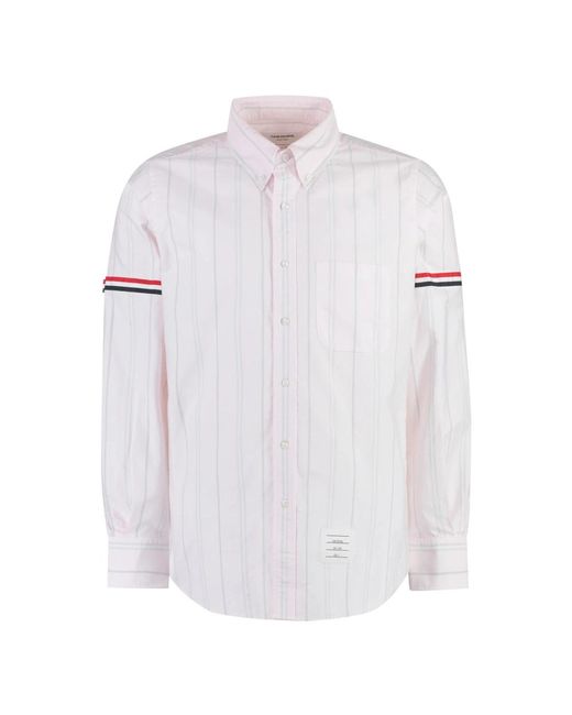 Casual Shirts di Thom Browne in White da Uomo