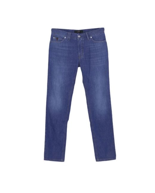 Brioni Blue Slim Fit Jeans for men