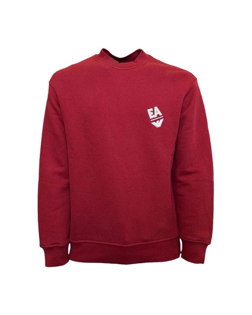 Emporio Armani Red Sweatshirts for men