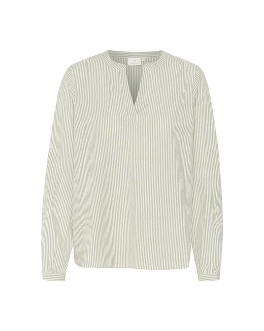 Kaffe Blouses in het White