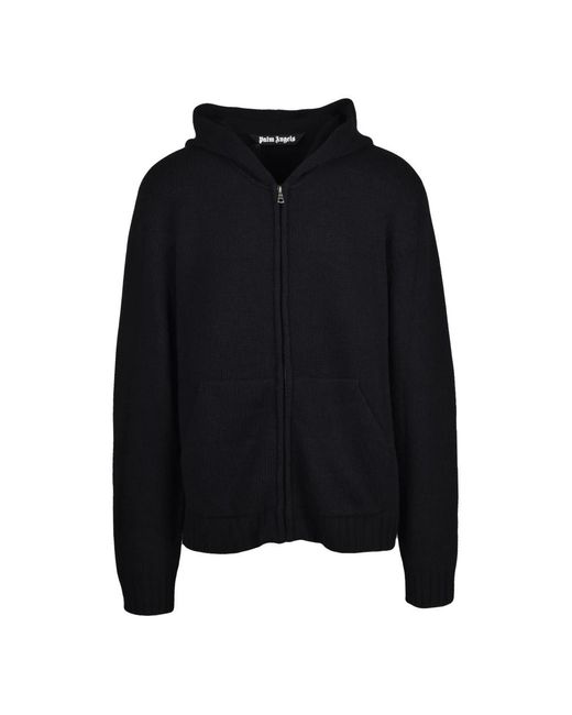 Palm Angels Black Cardigans for men