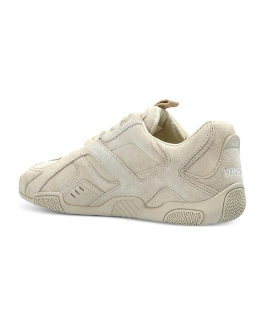 Versace Natural Sneakers Mit Griechischem Motiv