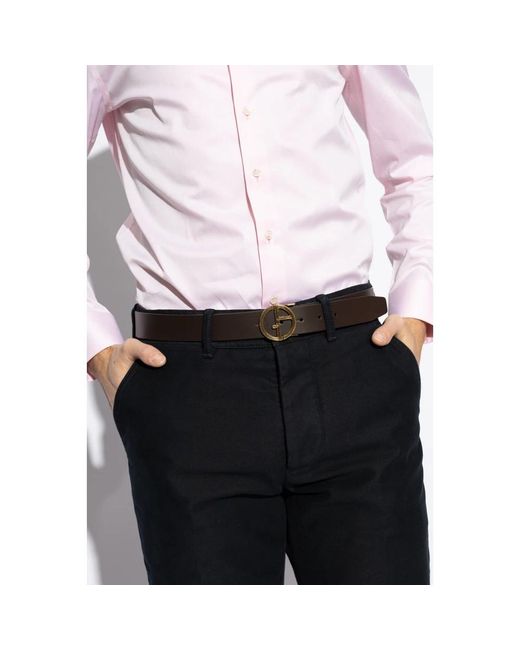 Giorgio Armani Brown Belts for men