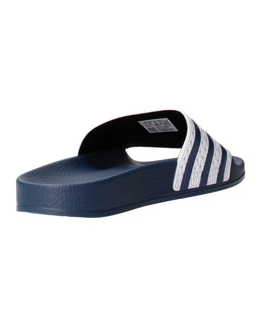 Shoes > flip flops & sliders > sliders Adidas pour homme en coloris Blue