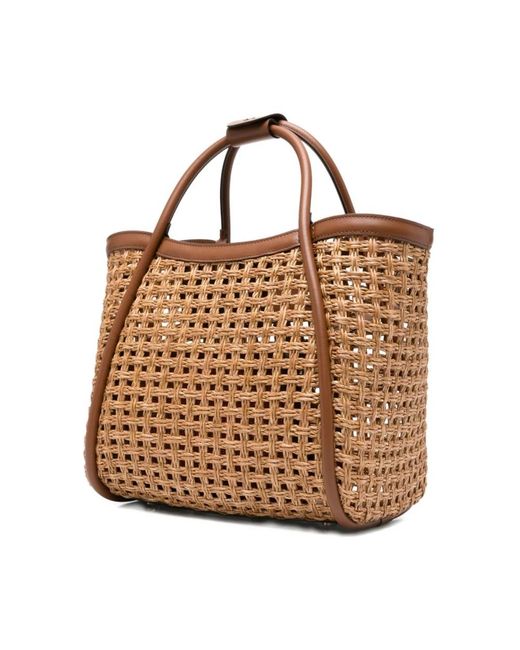 Max Mara Brown Tote Bags