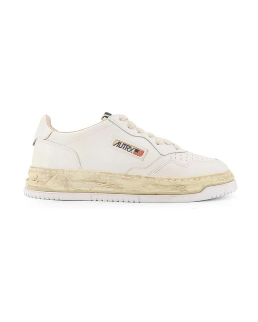 Autry White Sneakers for men