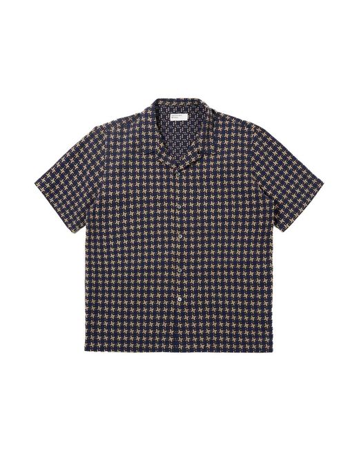 Universal Works Black Short Sleeve Shirts for men