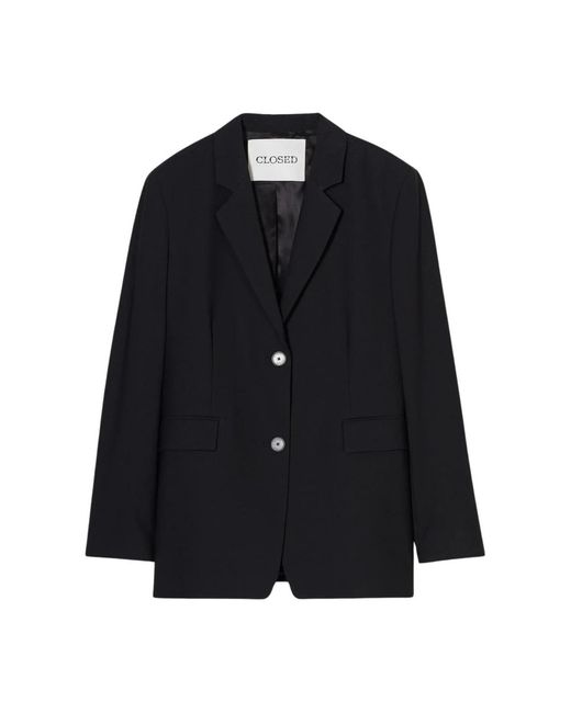 Closed Blazer in het Black