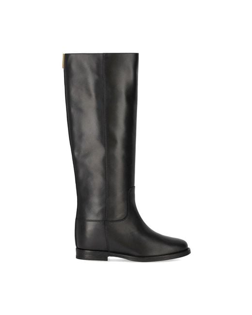 Via Roma 15 Black High Boots